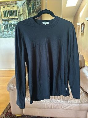 Mad Happy black long sleeve shirt Size S